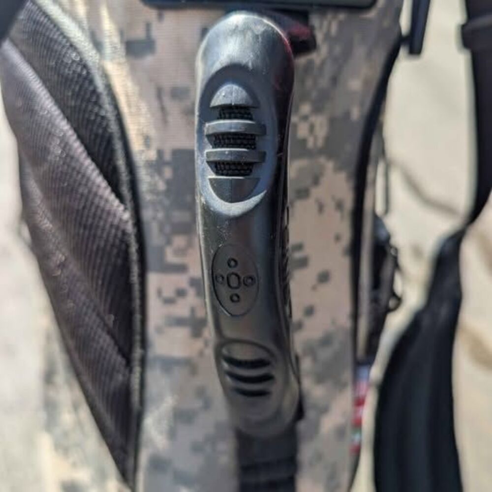PING Hoofer Vantage Golf Stand Bag Digital Camo USA Flag Dual Strap Carry - Picture 8 of 12